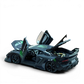 Lot57Supplies Diecast Shop PGM LP700 GT EVO Black Monster diecast model car with open doors and hood