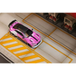 Lot57Supplies Diecast Shop 1:64 scale SW G82 M4 diecast model car featuring a vibrant pink bull livery design.