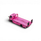 Lot57Supplies Diecast Shop Mega Gear Custom Hauler 1:64 scale pink diecast truck with dinosaur-themed graphics