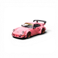 Lot57Supplies Diecast Shop Star Models RWB 964 GT Wing in SoCro Pink 1:64 scale diecast model car