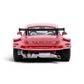 Lot57Supplies Diecast Shop pink RWB 993 1:64 scale diecast model car with rear spoiler and detailed exhaust.
