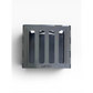 Lot57Supplies Diecast Shop gunmetal grey 3D printed modular pit rack display stand for 1:64 scale diecast cars