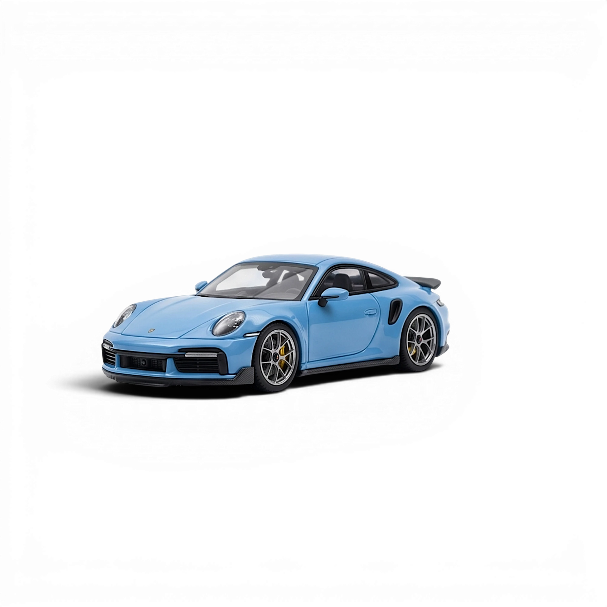 Lot57Supplies Diecast Shop Porsche 911 (992) Turbo Chopin Kit 1:64 scale model in Meissen Blue resin.