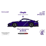 Lot57Supplies Diecast Shop Aurora Purple Porsche 911 (992) Turbo Chopin Kit 1:64 resin model car.