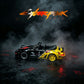 Lot57Supplies Diecast Shop 1:64 scale Rhino Model Porsche 911 Turbo Cabriolet in black and yellow Cyberpunk 2077 livery