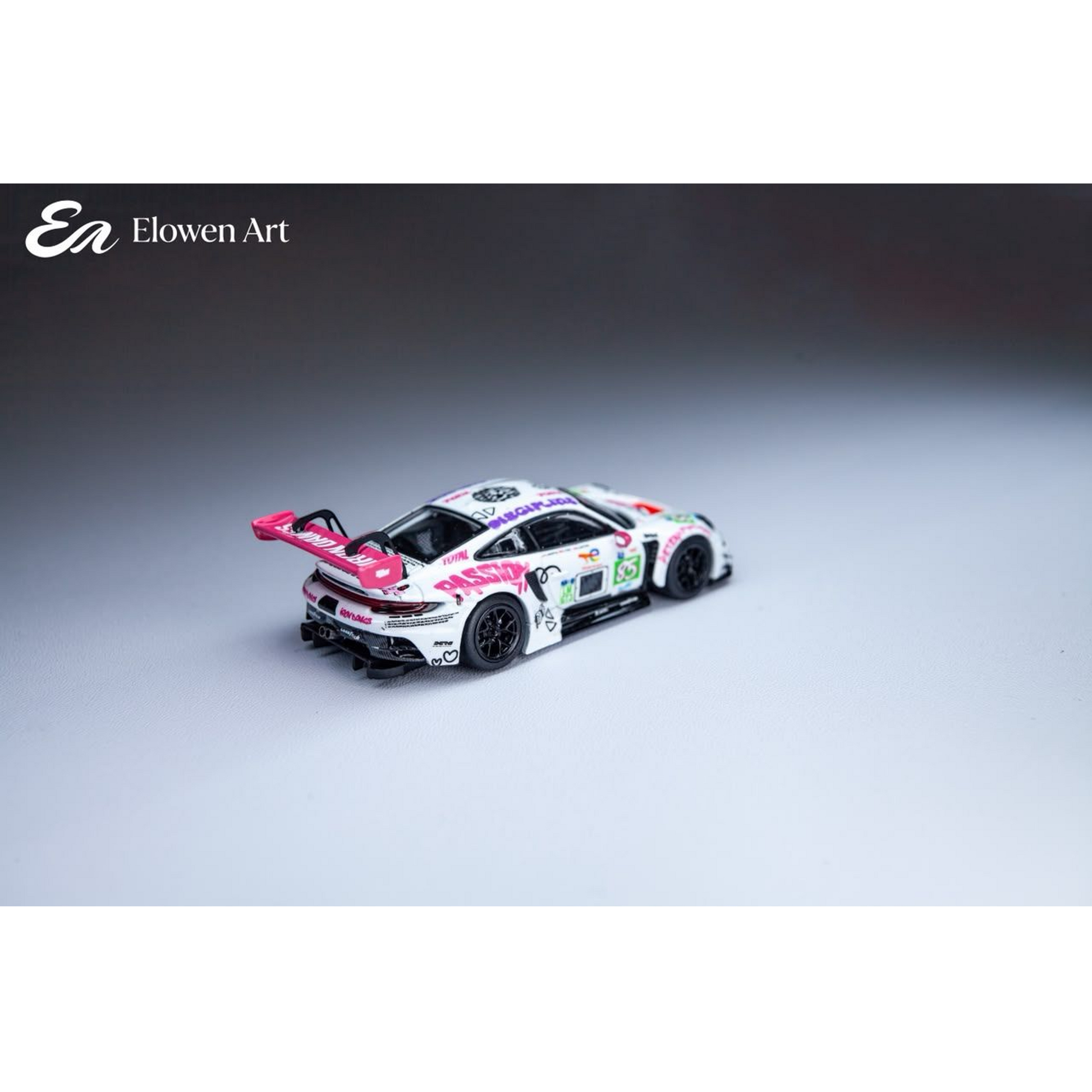 Lot57Supplies Diecast Shop Elowen Art Porsche 911 GT3 Iron Lady 85 diecast model car in 1:64 scale