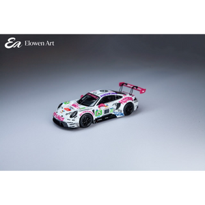 Lot57Supplies Diecast Shop Elowen Art Porsche 911 GT3 Iron Lady 85 diecast model car in 1:64 scale with racing livery