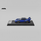 Lot57Supplies Diecast Shop 1:64 scale HKM Porsche 911 GT3 R Rennsport diecast model in Sanmarino Blue Metallic