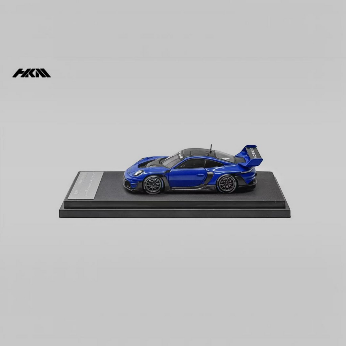 Lot57Supplies Diecast Shop 1:64 scale HKM Porsche 911 GT3 R Rennsport diecast model in Sanmarino Blue Metallic