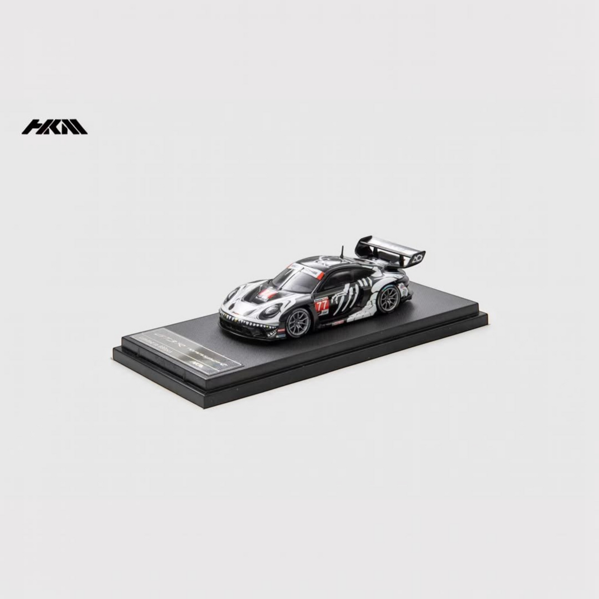 Lot57Supplies Diecast Shop 1:64 scale HKM Porsche 911 GT3 R Rennsport diecast model with skeleton dinosaur livery