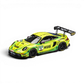 Lot57Supplies Diecast Shop Trends Hobby Porsche 911 GT3 R DTM 2025 diecast model in neon green No.91 racing livery