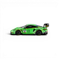 Lot57Supplies Diecast Shop 1:64 scale Trends Hobby Porsche 911 GT3 R DTM 2025 diecast car in bright green No.90 livery.