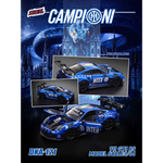 Lot57Supplies Diecast Shop 1:64 scale Demon King Auto Porsche 911 GT3 RS with Inter Milan 21st title blue livery