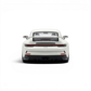 Lot57Supplies Diecast Shop ZJWJ Porsche 911 GT3 1:64 scale luminous white resin model car with rear spoiler and dual exhaust.