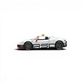 Lot57Supplies Diecast Shop HALO x EDM Porsche 918 Spyder Le Mans Safety Car 1:64 scale resin model with white body and black graphics.