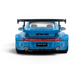 Lot57Supplies Diecast Shop Mini Station Porsche 911 964 RWB HIDEYOSHI diecast model car in blue, rear view