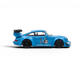 Lot57Supplies Diecast Shop Mini Station Porsche 911 964 RWB HIDEYOSHI diecast model car in blue with black wheels