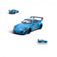 Lot57Supplies Diecast Shop Mini Station Porsche 911 964 RWB HIDEYOSHI diecast model car in bright blue