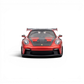 Lot57Supplies Diecast Shop HH Model metallic red Porsche 992.1 GT3 RS 1:64 scale resin diecast car front view