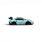 Lot57Supplies Diecast Shop HH Model 1:64 scale resin Porsche 992.1 GT3 RS in Tiff Blue with black wheels
