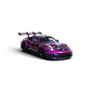 Lot57Supplies Diecast Shop VMB Porsche 992 GT3 RS diecast model in metallic phantom purple, 1:64 scale.