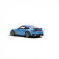 Lot57Supplies Diecast Shop Porsche 911 (992) Turbo Chopin Kit 1:64 scale model in Meissen Blue resin.