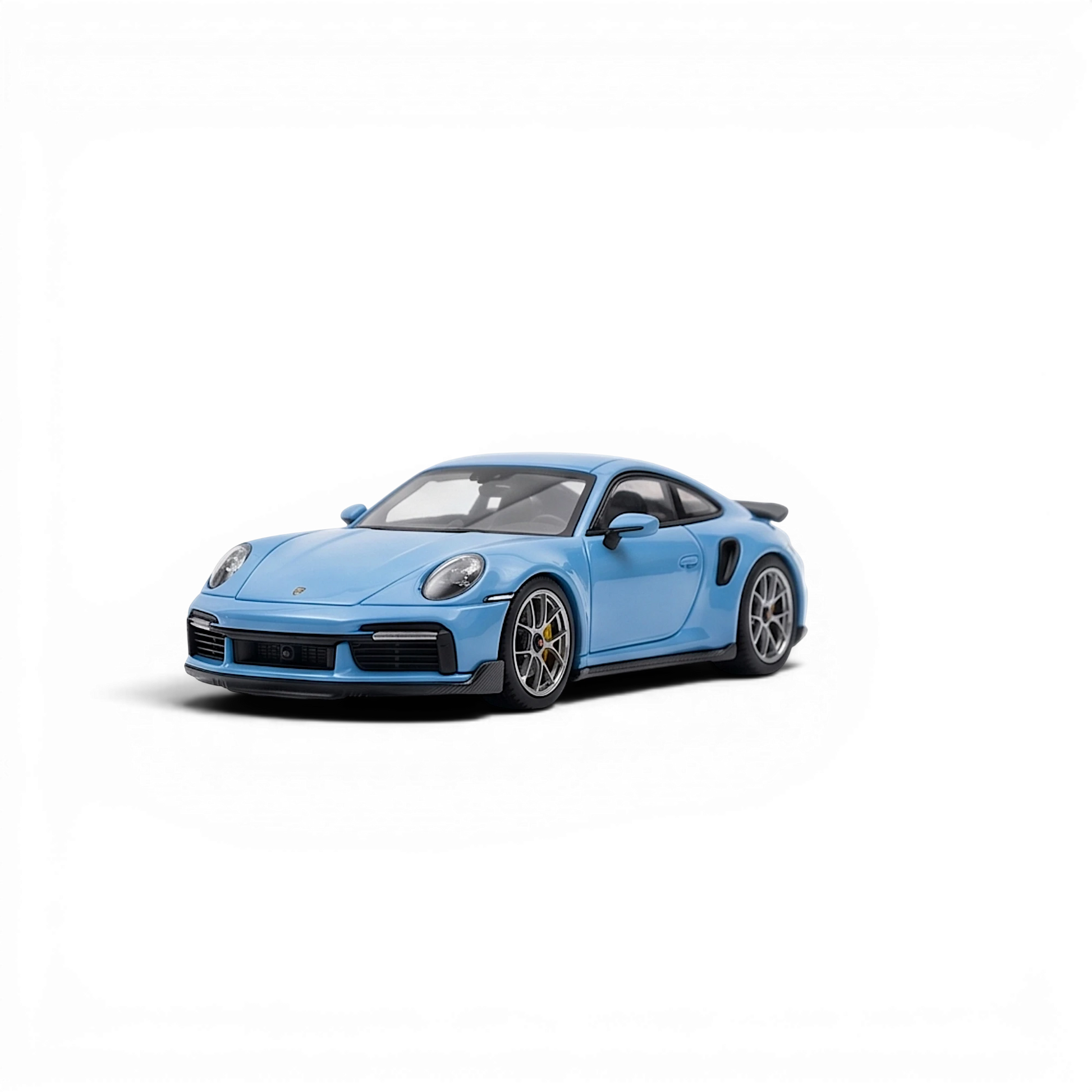 Lot57Supplies Diecast Shop Meissen Blue Porsche 911 (992) Turbo Chopin Kit 1:64 scale resin model car.