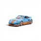 Lot57Supplies Diecast Shop 1:64 scale blue and orange Gulf Livery modified Porsche 993 diecast model car.