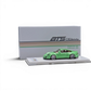 Lot57Supplies Diecast Shop green 1:64 scale ERROR404 x BTS Porsche 997 Indecent 009 resin model car.