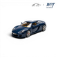 Lot57Supplies Diecast Shop Porsche Carrera GT 1:64 scale model in Manaus Blue with yellow interior.
