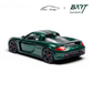Lot57Supplies Diecast Shop Porsche Carrera GT 1:64 scale model in metallic jet green with black wheels and red brake calipers.
