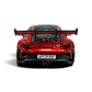 Lot57Supplies Diecast Shop metallic red HH Model Porsche 992.1 GT3 RS 1:64 scale resin diecast car rear view