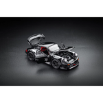 Lot57Supplies Diecast Shop FG Porsche RWB 930 Black Devil Baphomet 1:64 scale diecast model with opening doors and hood