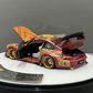Lot57Supplies Diecast Shop PGM Porsche RWB 993 Batik 13 diecast model in red with gold alloys and intricate patterns