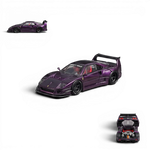 Lot57Supplies Diecast Shop purple Star Models F40 LB-Works wide-body diecast supercar in 1:64 scale