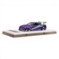 Lot57Supplies Diecast Shop 1:64 scale purple Nissan Skyline R34 GIFTED resin model car with custom racing livery