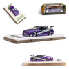 Lot57Supplies Diecast Shop 1:64 scale purple Nissan Skyline R34 GIFTED resin model car with custom racing decals