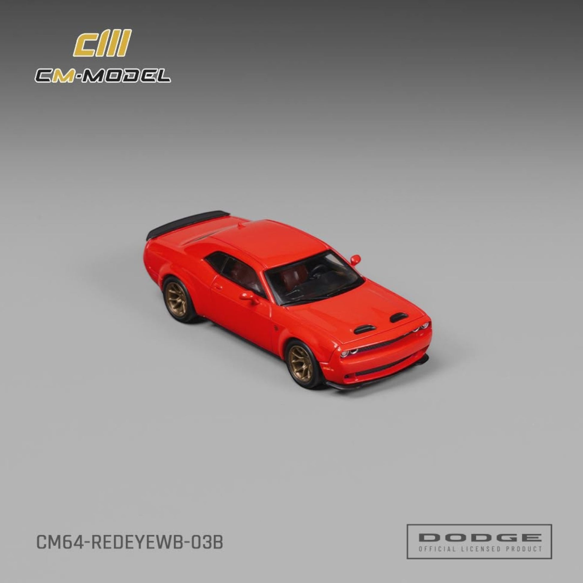 Lot57Supplies Diecast Shop 1:64 scale red Dodge SRT Hellcat Red-Eye Widebody diecast model car
