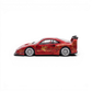 Lot57Supplies Diecast Shop Demon King Auto 1:64 scale red F40 diecast model car with gull wing doors and gold graphics