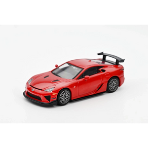 Lot57Supplies Diecast Shop DCT Lexus LFA Nürburgring Version 1:64 scale diecast model car in red with black rear wing.