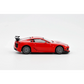 Lot57Supplies Diecast Shop red DCT Lexus LFA Nürburgring Version 1:64 scale diecast model car, side profile view.