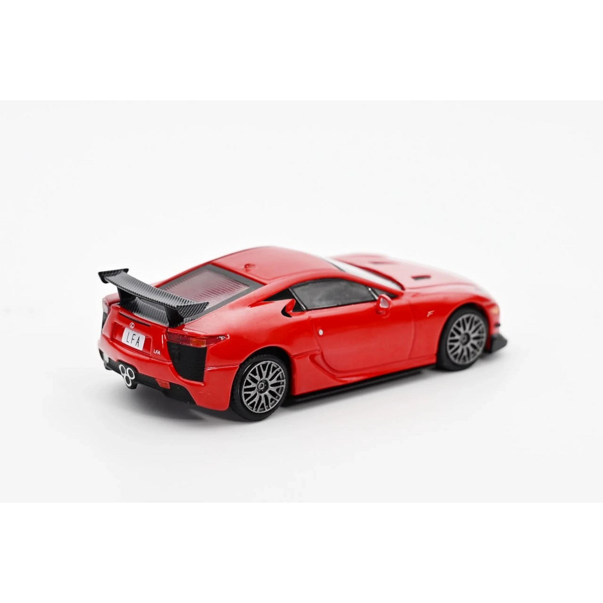 Lot57Supplies Diecast Shop red DCT Lexus LFA Nürburgring Version 1:64 scale diecast model car rear view