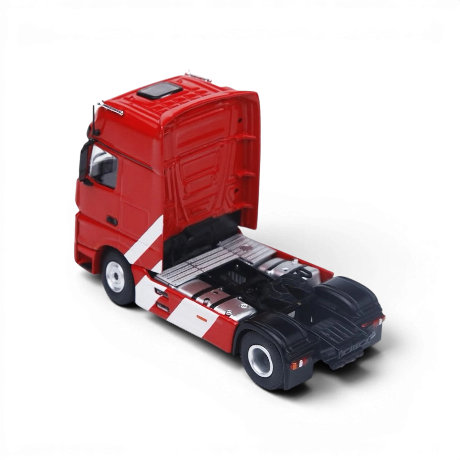 Lot57Supplies Diecast Shop 1:64 scale red Mercedes-Benz Actros K-MAN race support diecast truck model