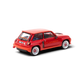 Lot57Supplies Diecast Shop Tarmac Works 1:64 scale red Renault 5 Turbo diecast model car, rear three-quarter view.