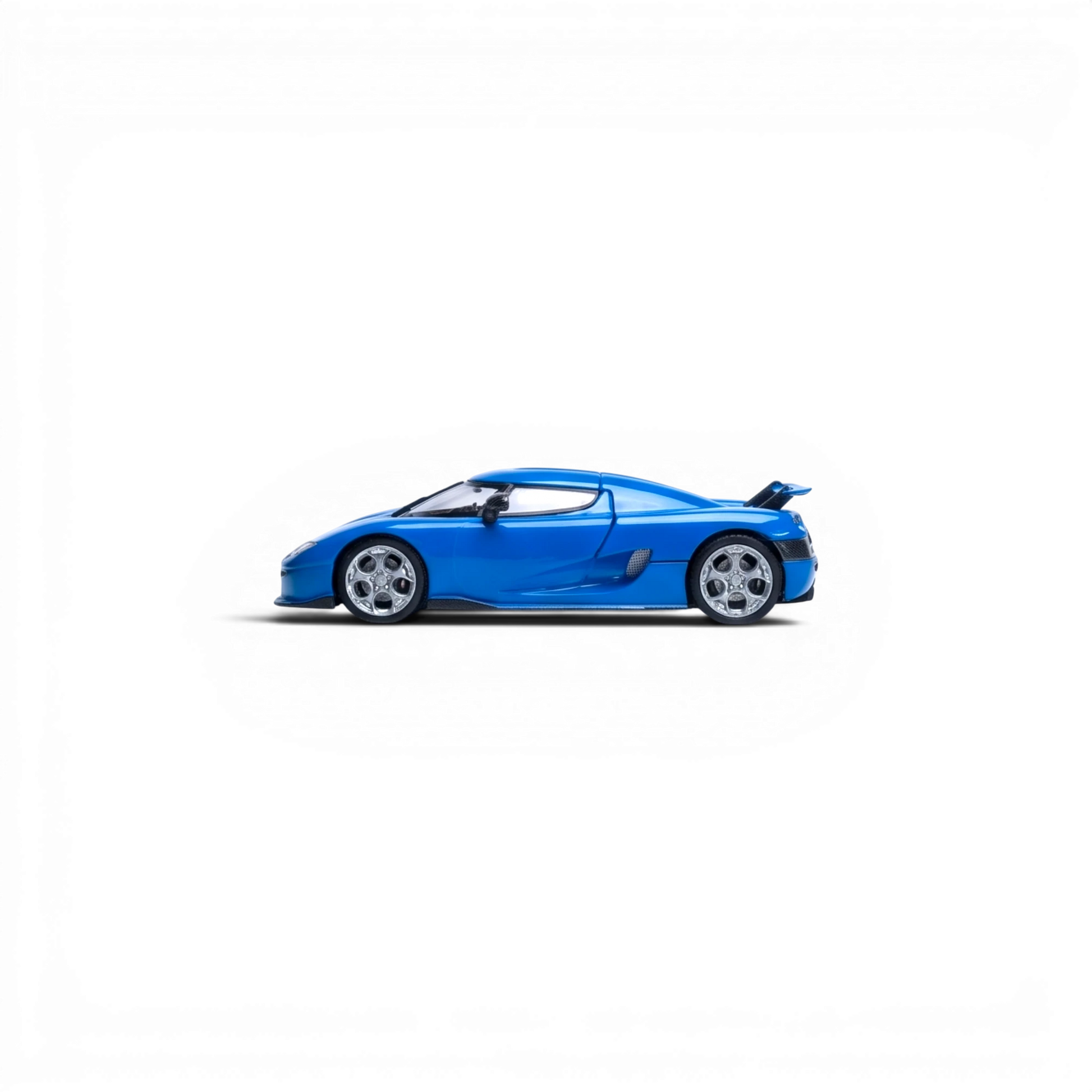 Lot57Supplies Diecast Shop blue 1:64 scale Rhino Model Koenigsegg CC850 diecast car with magnetic hood