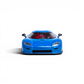 Lot57Supplies Diecast Shop blue 1:64 scale Rhino Model Koenigsegg CC850 diecast car with red interior.