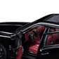 Lot57Supplies Diecast Shop 1:64 scale DCM Rolls-Royce Cullinan Black Warrior diecast model with red interior