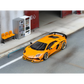 Lot57Supplies Diecast Shop Rotating Wheel Rowen Aventador S in iridescent yellow 1:64 scale diecast model car