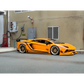 Lot57Supplies Diecast Shop 1:64 scale Rotating Wheel Rowen Aventador S diecast model car in iridescent yellow