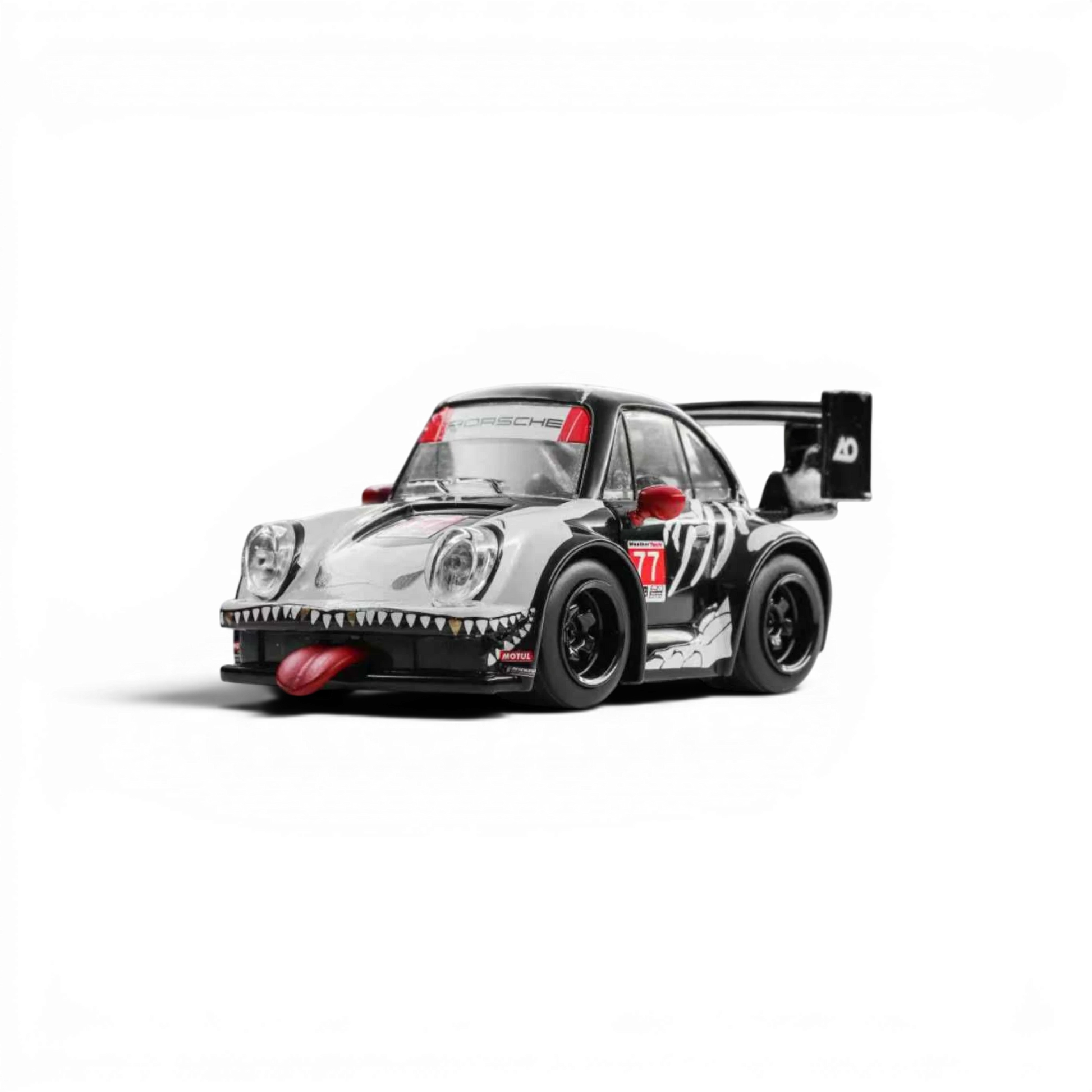 Lot57Supplies Diecast Shop 1:64 scale Demon King Auto Q-Version RWB 930 diecast car with Bone Dragon livery